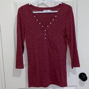 Ricki’s | Woman’s 3/4 Sleeve Top - Size XS